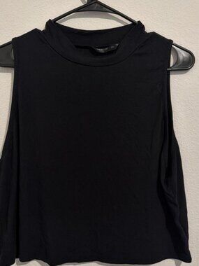 Black Sleeveless Top
